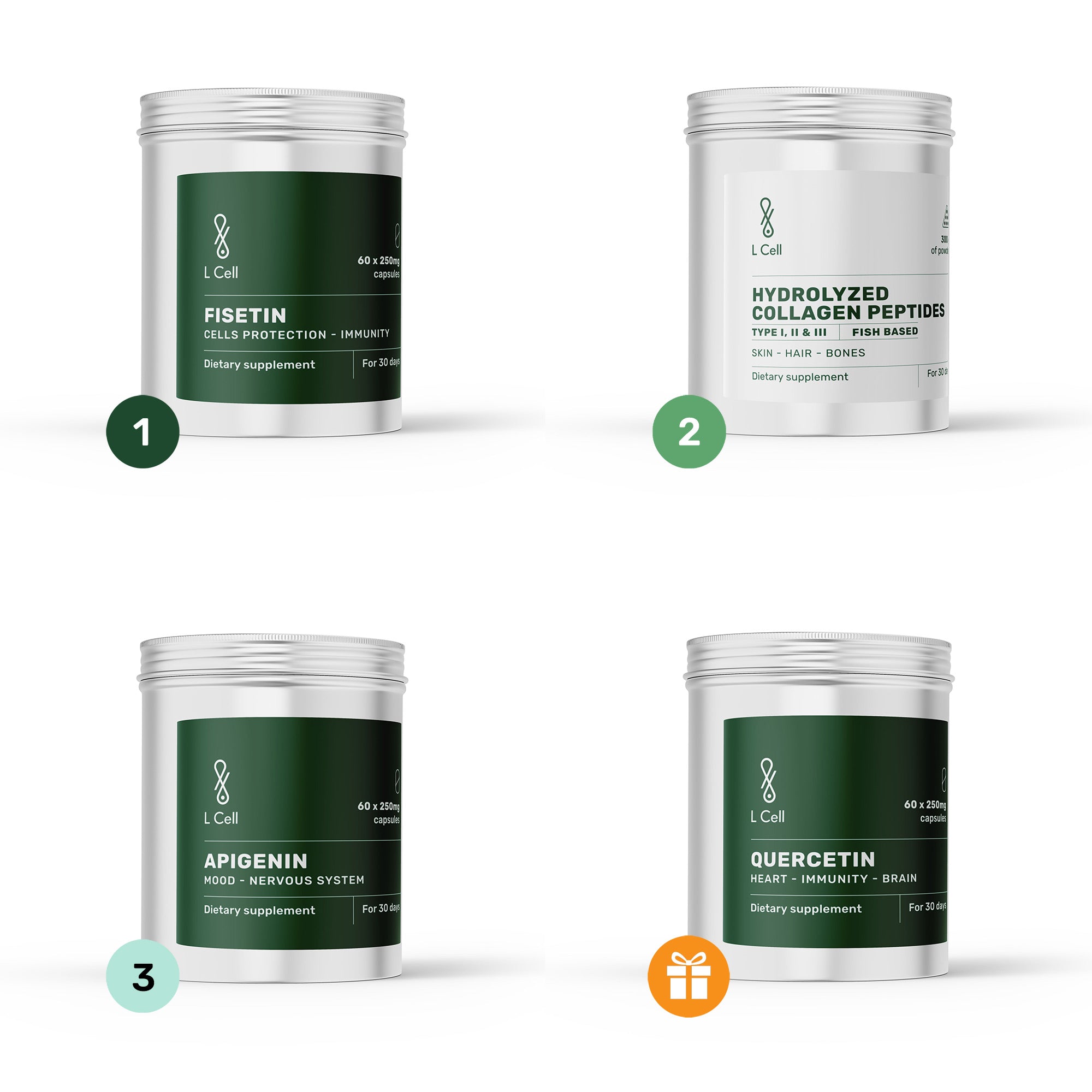Calm Body #1 set (for 30 days)