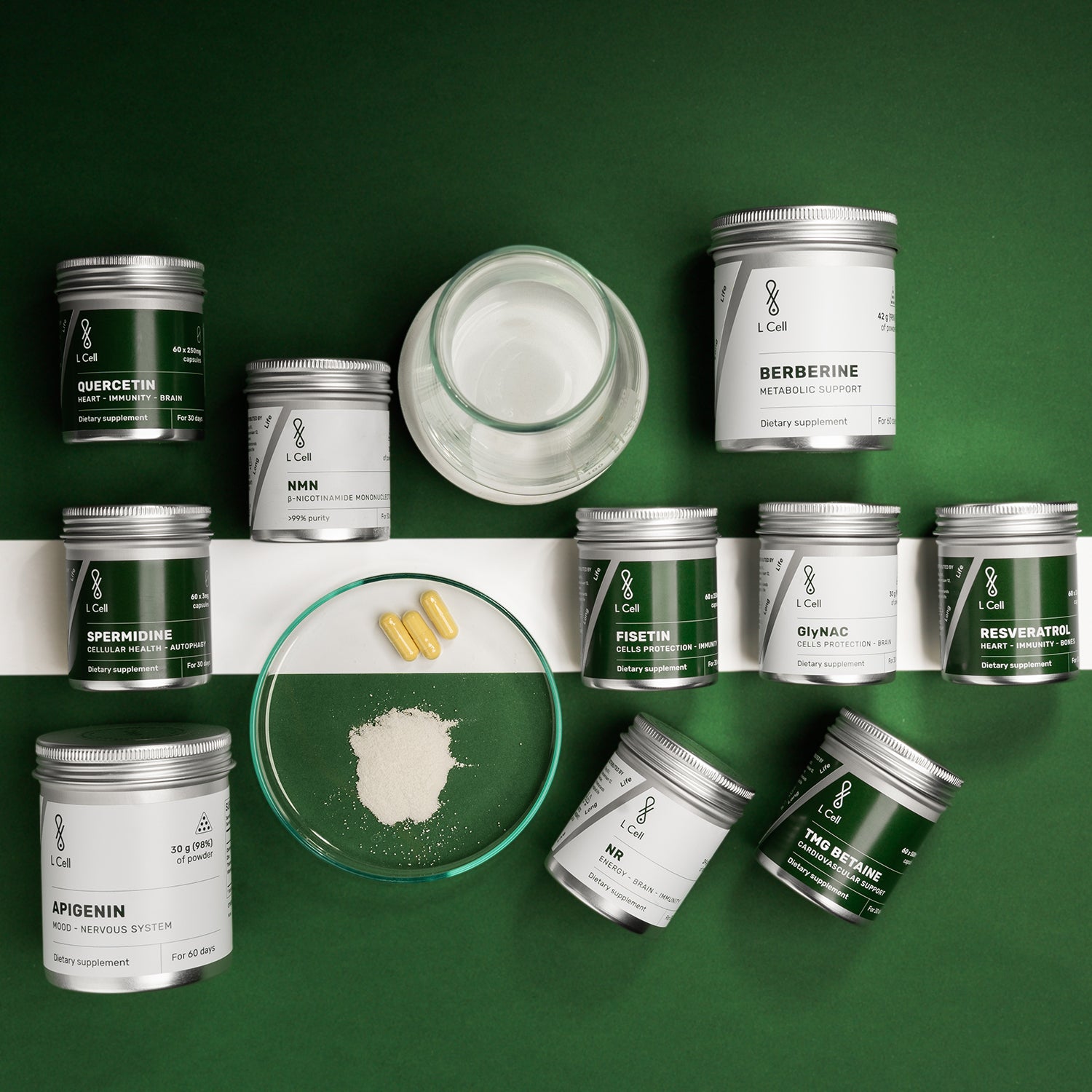 Berberine Powder 42g (60 days, >98% purity)