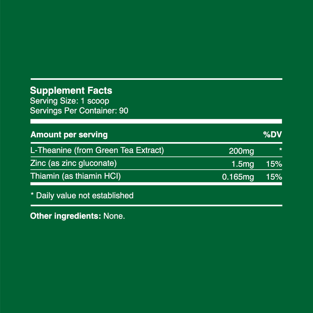 L-Theanine Powder 23g (90 days, >80% purity)