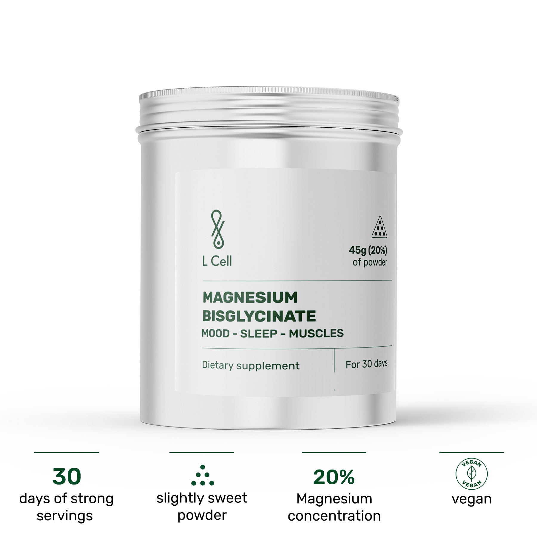 Best Magnesium Bisglycinate Powder® supplement in UK
