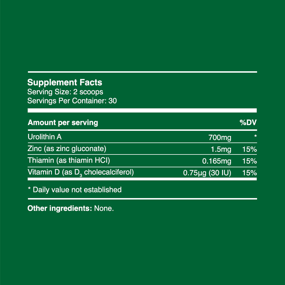 Urolithin A Powder 21g (30 servings, >98% purity)